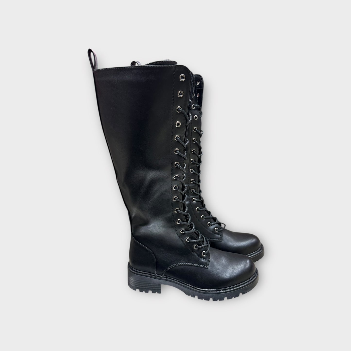 Stivale Donna Alto con Lacci