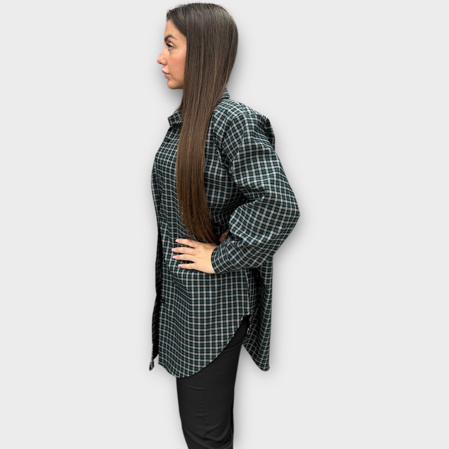 Camicia Donna A Quadri