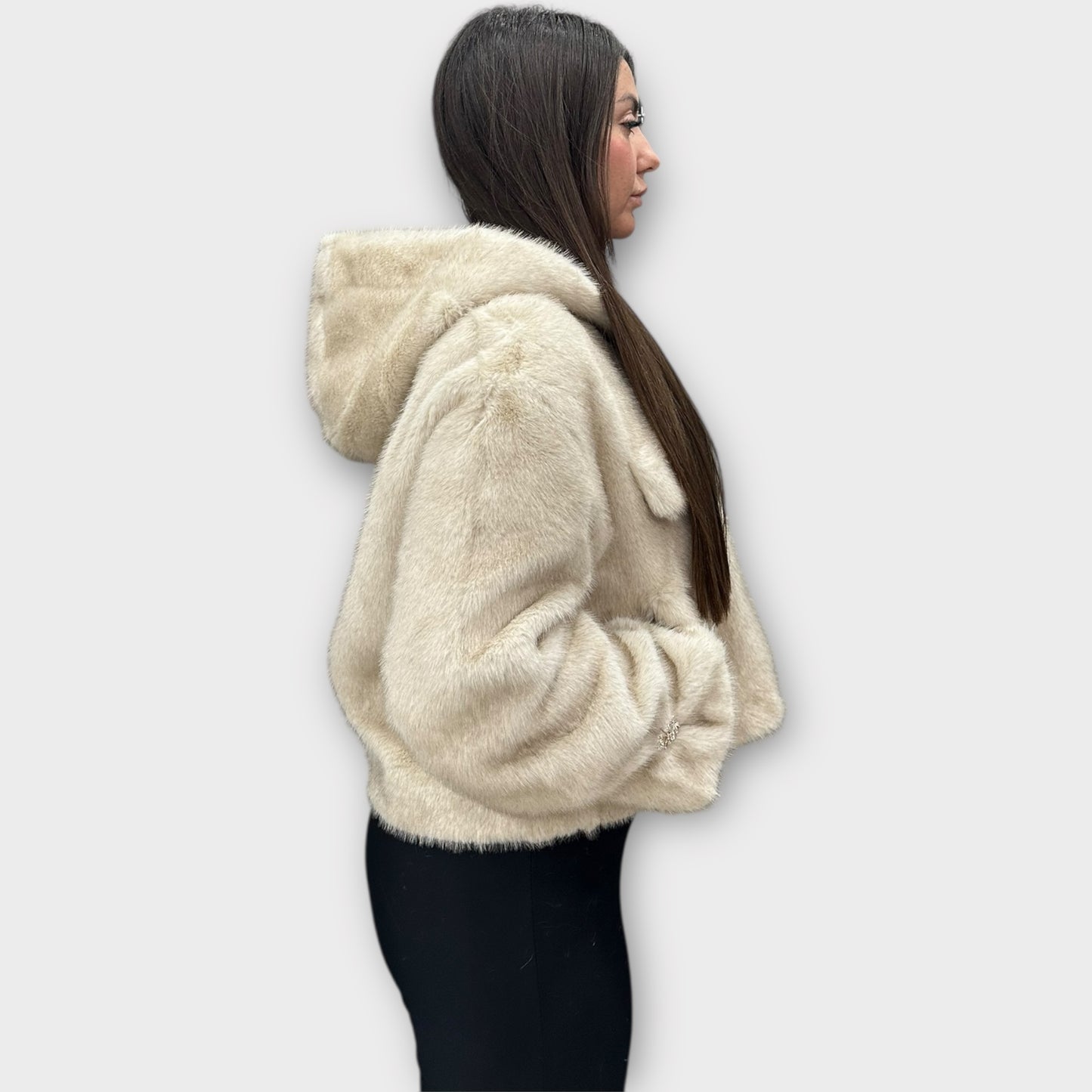 Pelliccia Giacca Da Donna