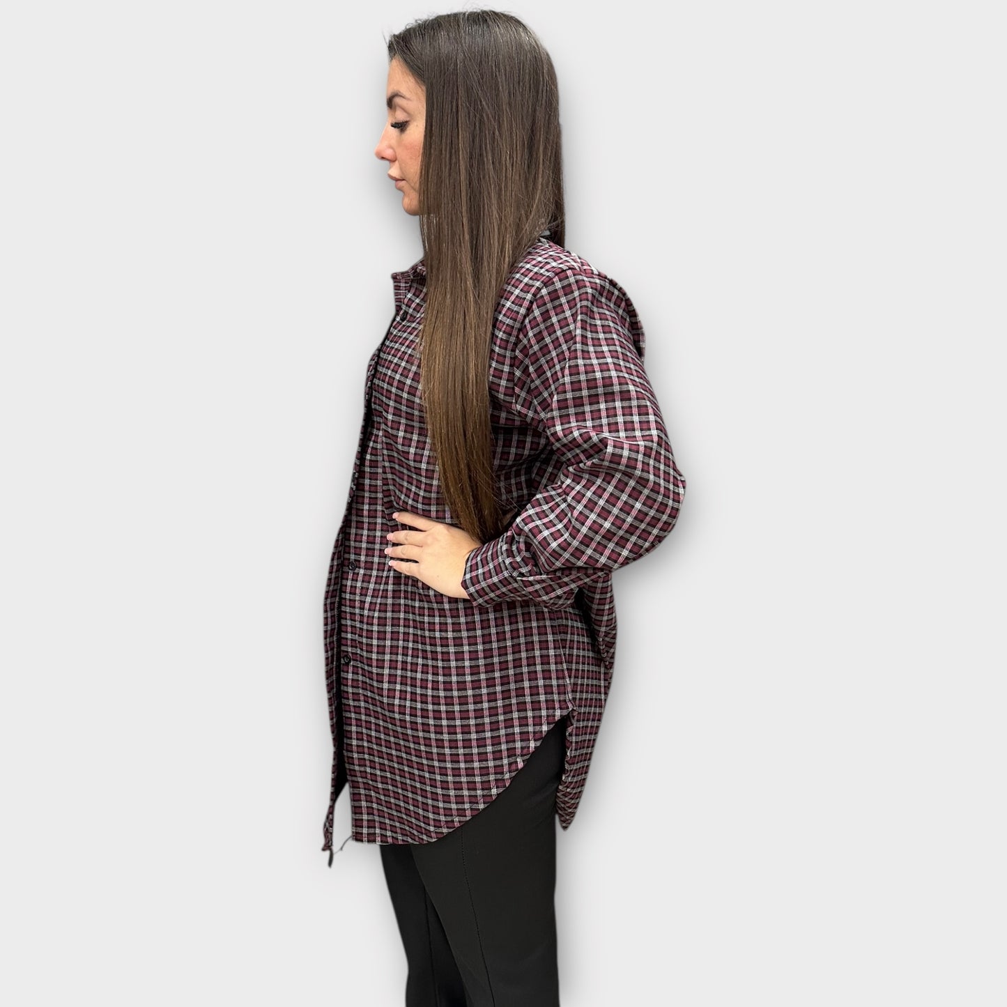 Camicia Donna A Quadri