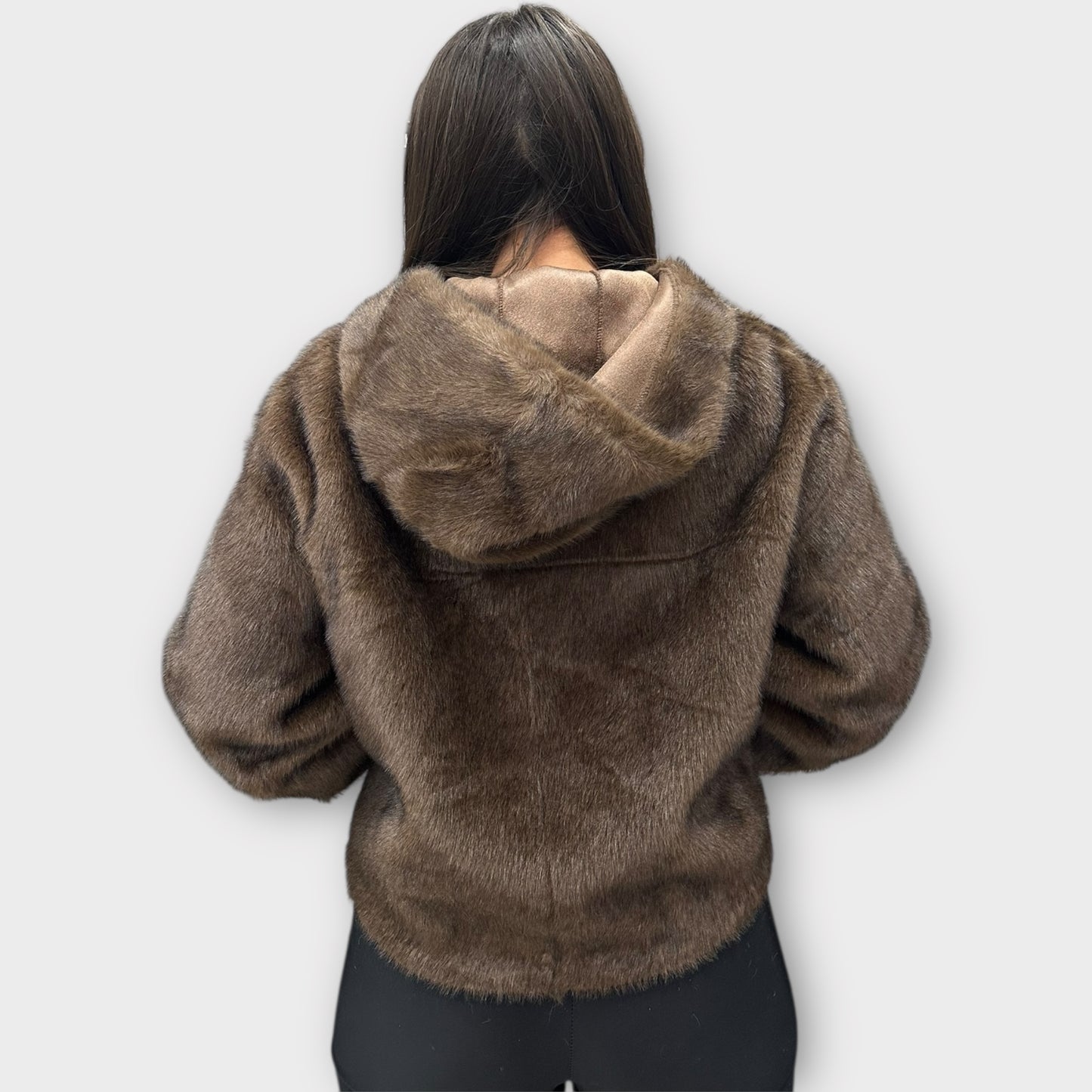 Pelliccia Giacca Da Donna