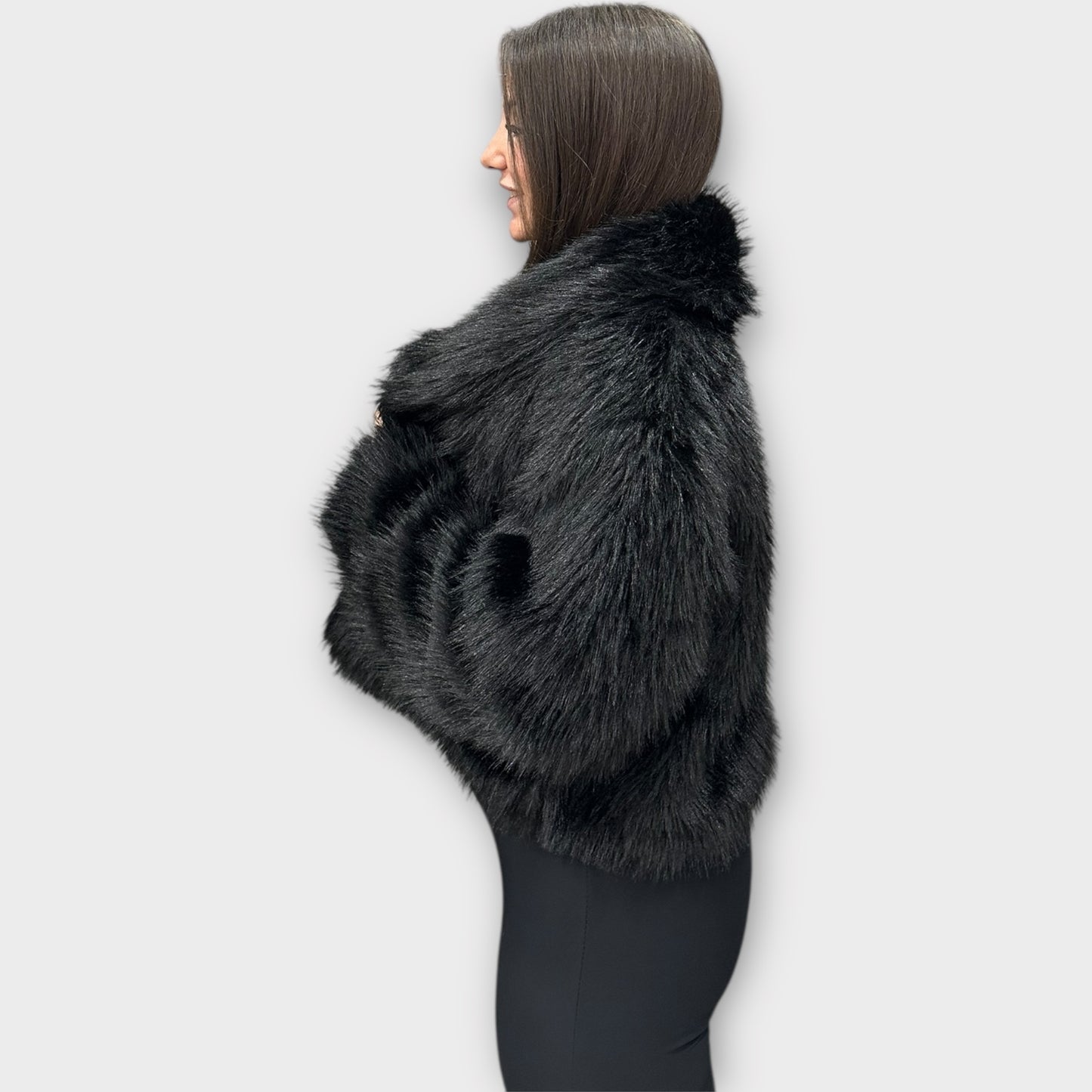 Pelliccia Giacca Da Donna