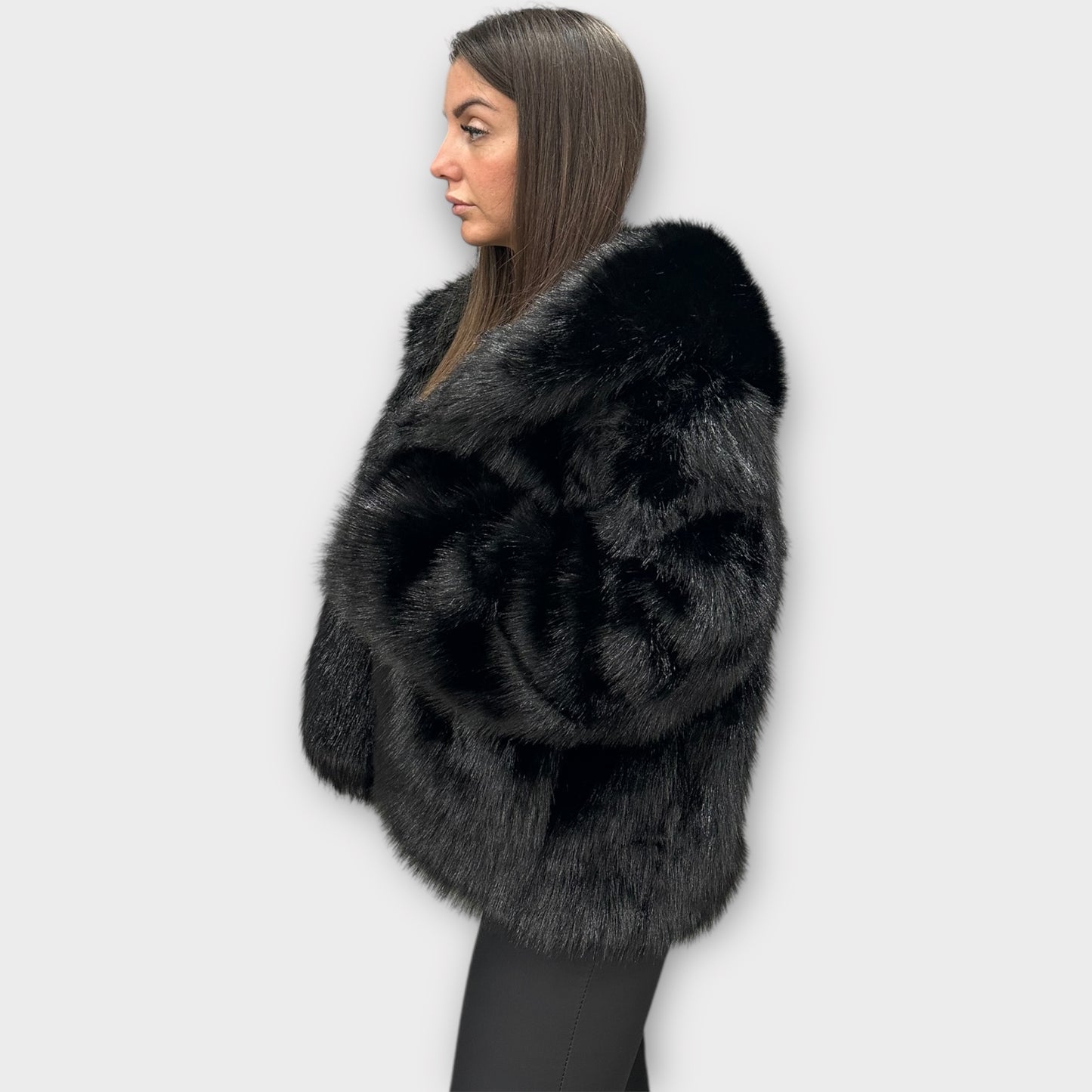 Pelliccia Giacca Da Donna