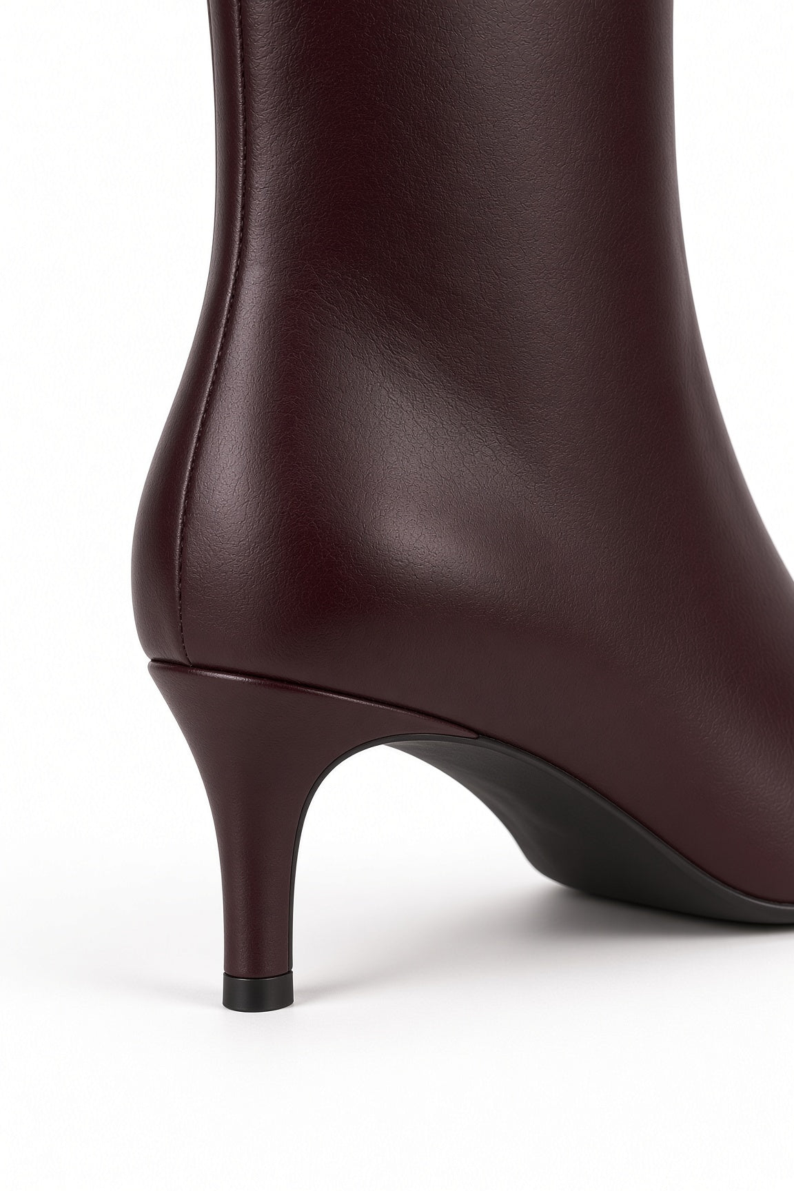 Stivaletto Donna con Tacco RQQ5 VINO