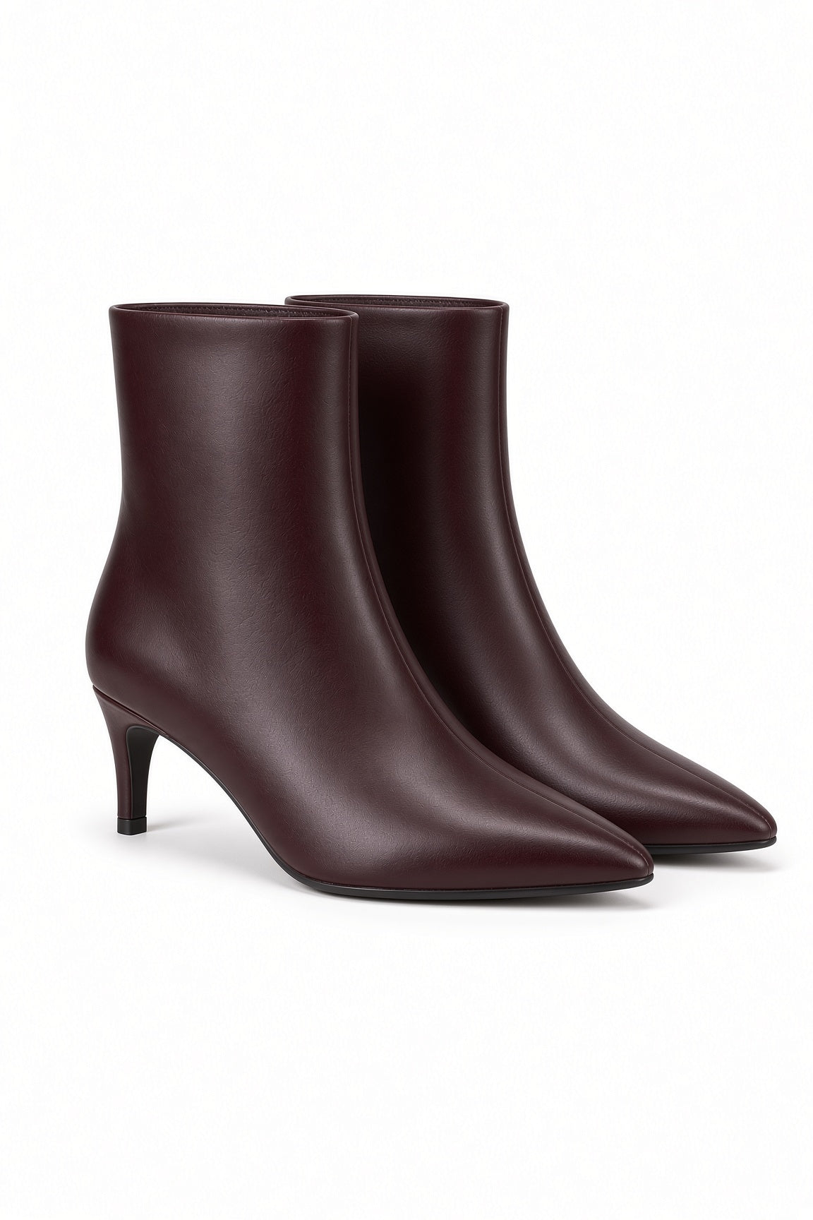 Stivaletto Donna con Tacco RQQ5 VINO