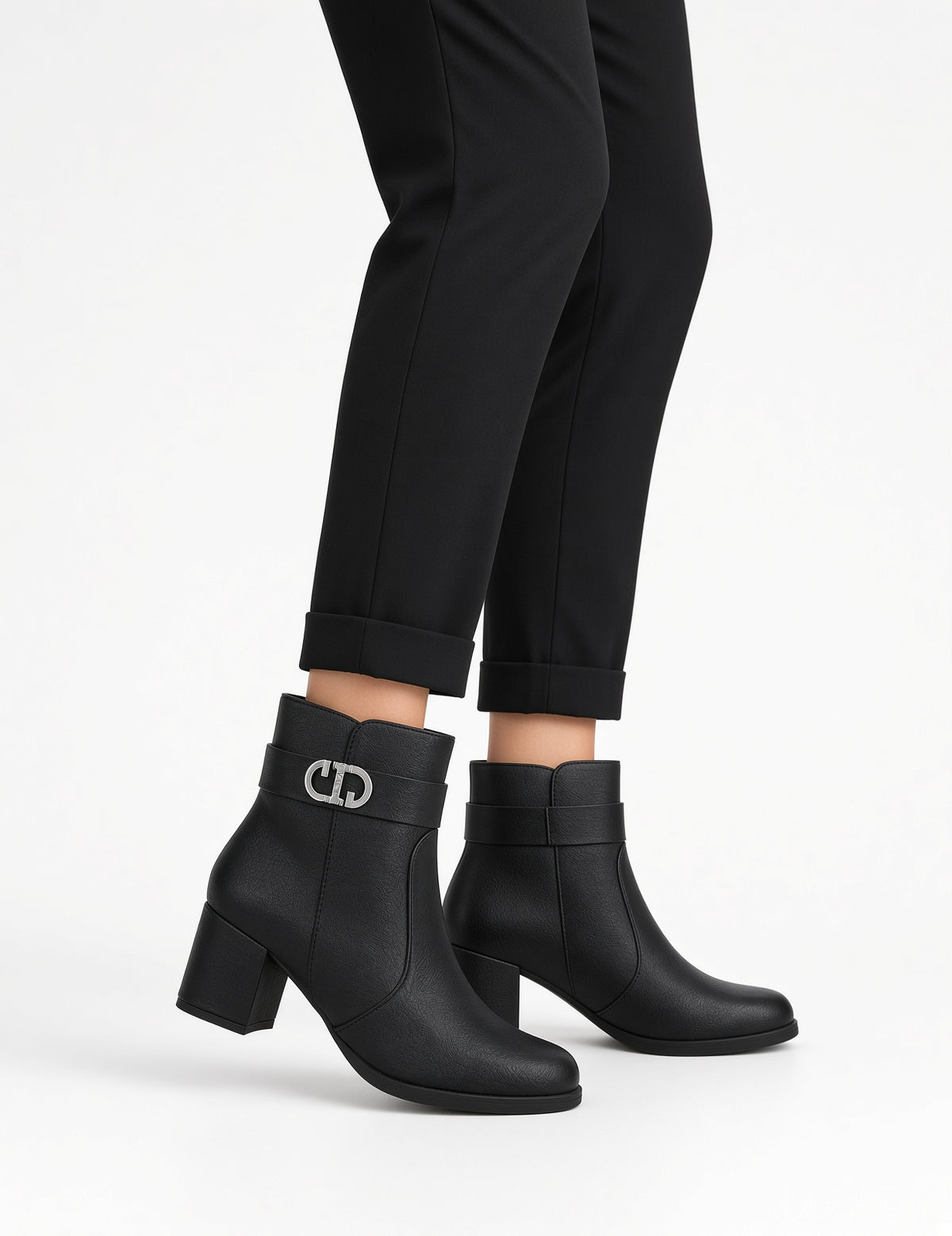 Stivaletto Donna ZF-2606 NERO
